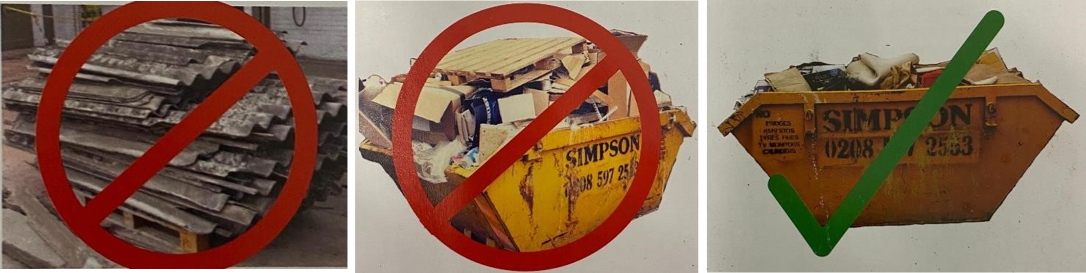 No Overloading Of Skips - Simpson Skip Hire Ltd