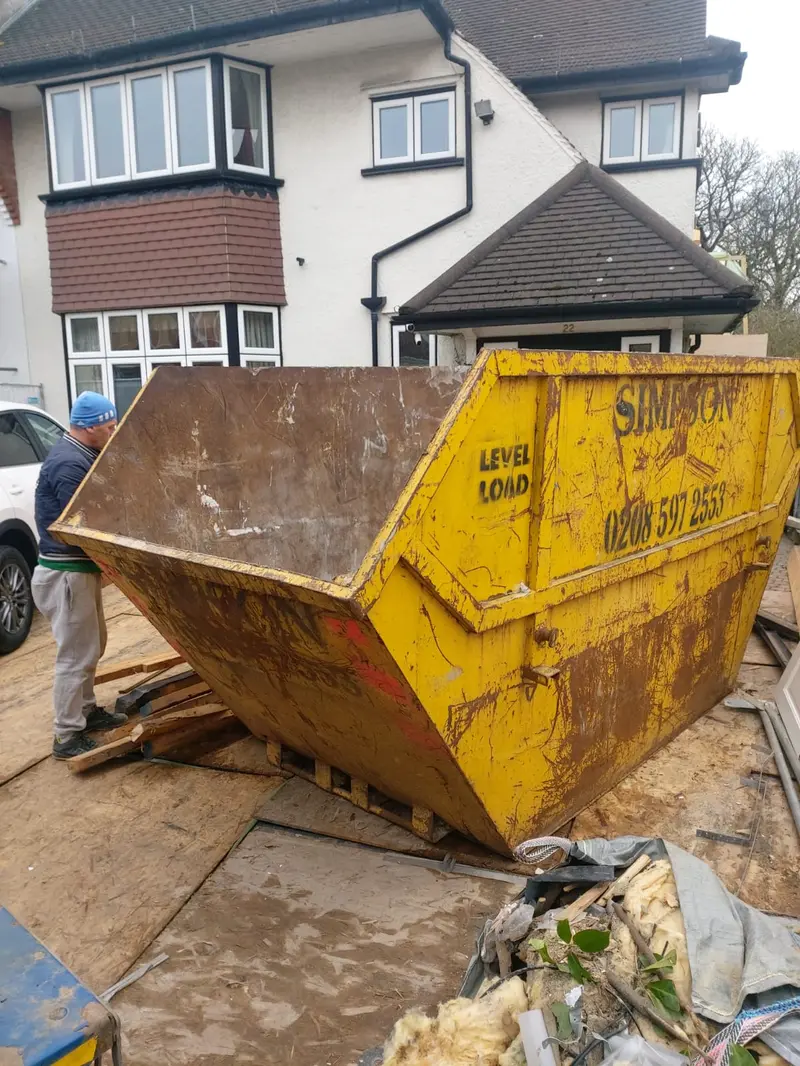 12-Yard Skip Exchange Rubbish Removal & Waste Collection in Woodford Green